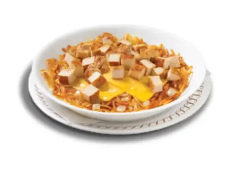 CHICKEN MELT HASHBROWN BOWL by waffle House