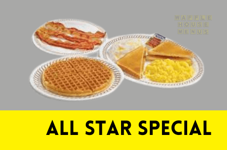 All Star Special menu prices 2024