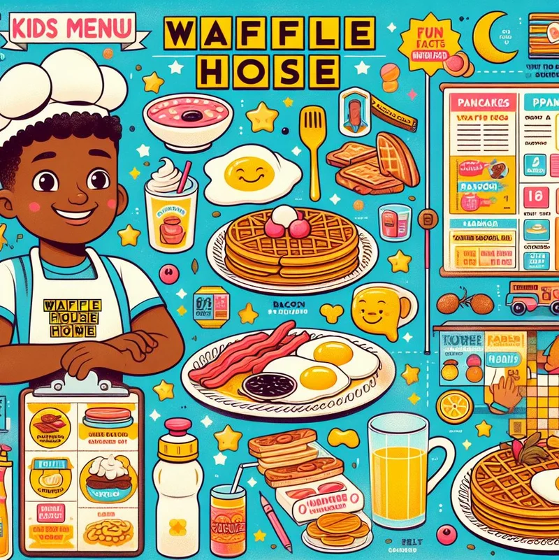 Kids Menu at Waffle House menu 2024