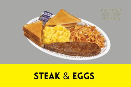 Steak & Eggs Waffle House Calories 2024