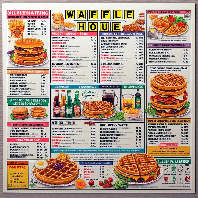 Waffle House Allergen Menu 2024