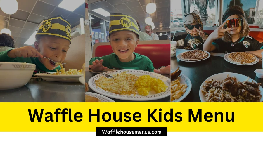 Waffle House Kids Menu in 2024