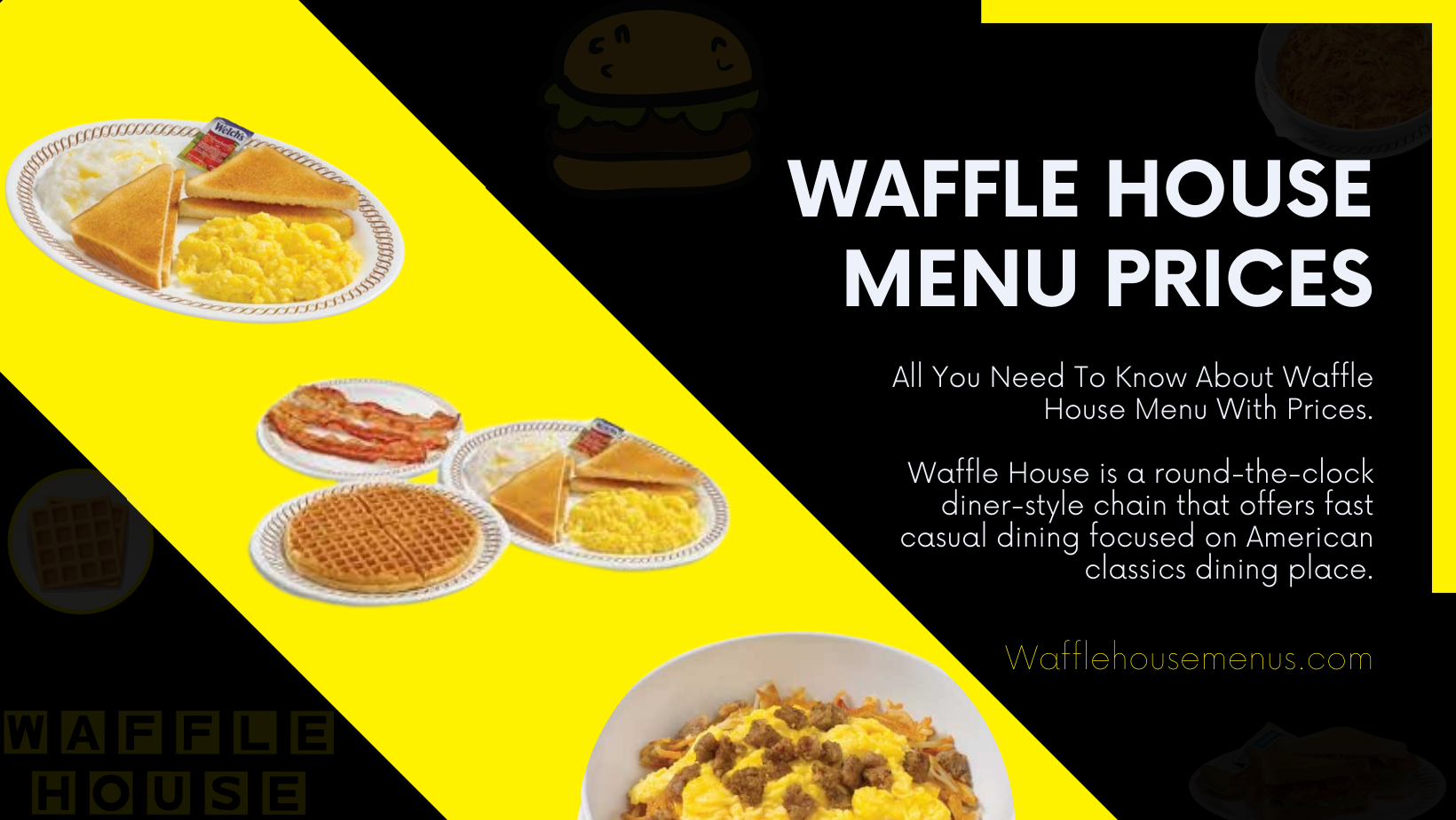 Sandwiches Waffle House Menu with Prices in 2024