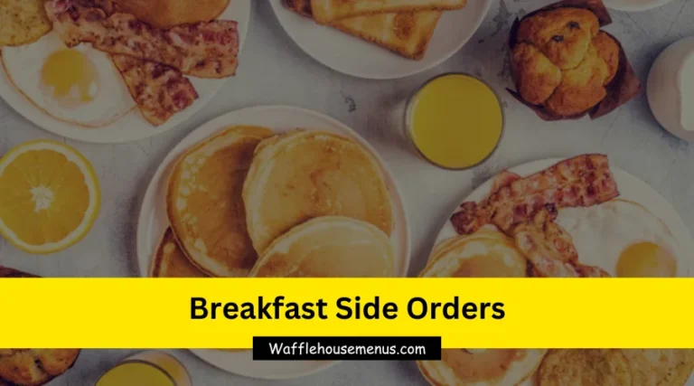 Breakfast Side Orders