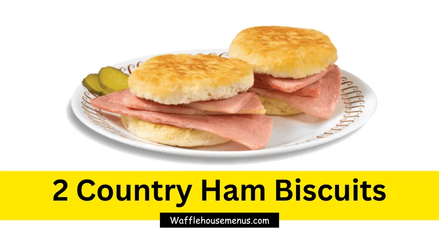 Waffle House 2 Country Ham Biscuits price