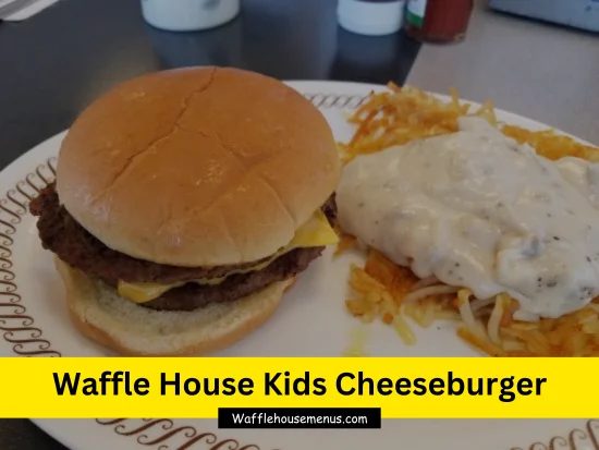 Waffle House Kids Cheeseburger