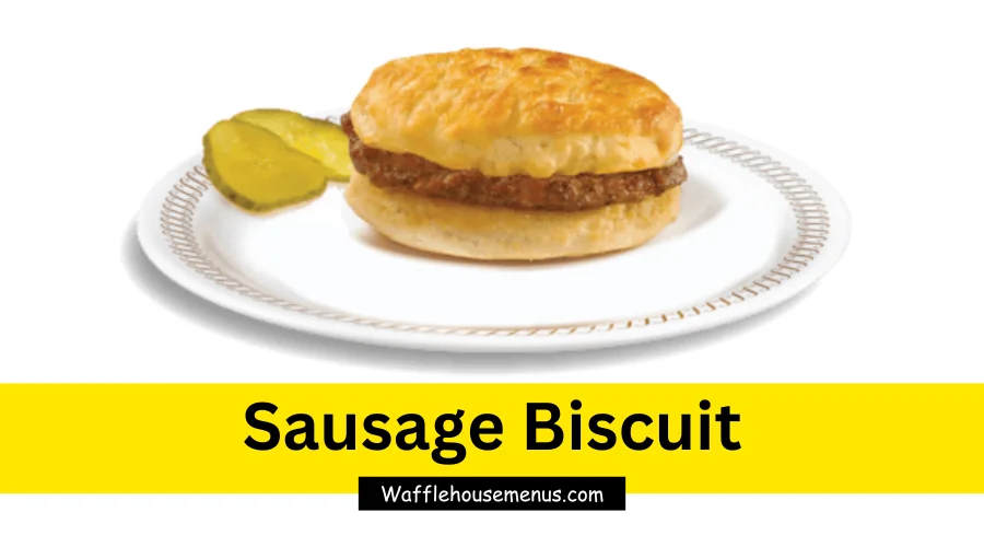 Waffle House Sausage Biscuit