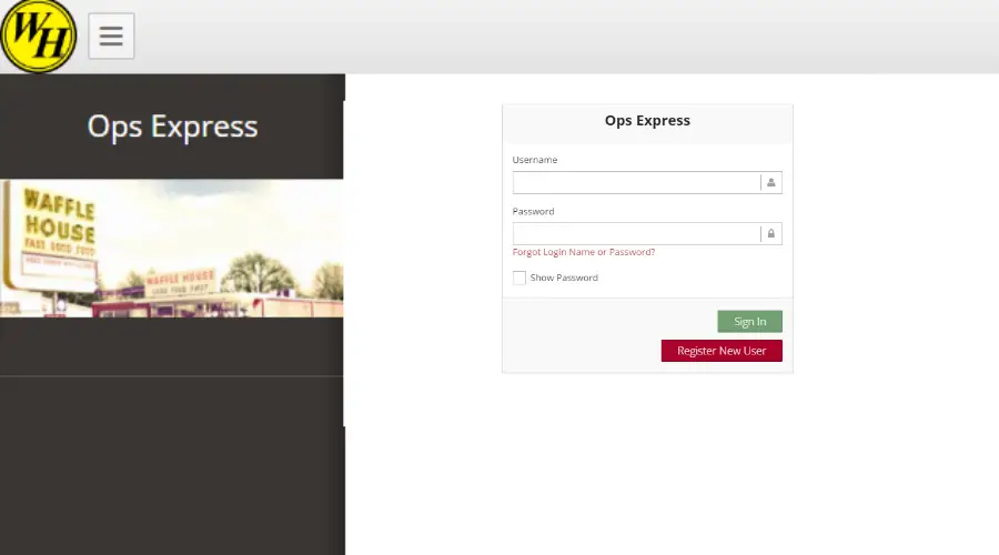 Waffle-House-ops-Express-Login
