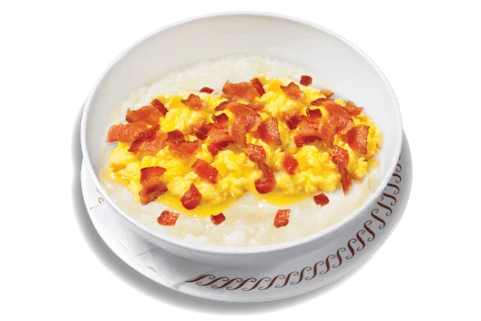 BACON EGG & CHEESE GRITS BOWL